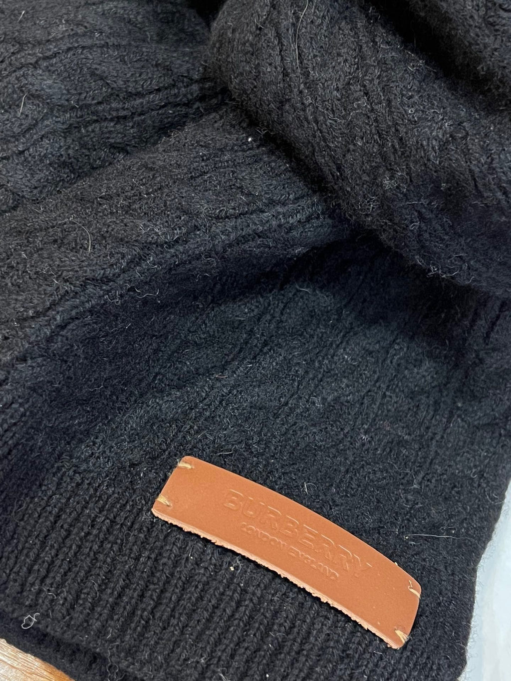 BURBERRY BBR SCARF 170 CM IN WOOL MIX CASHMERE 489017