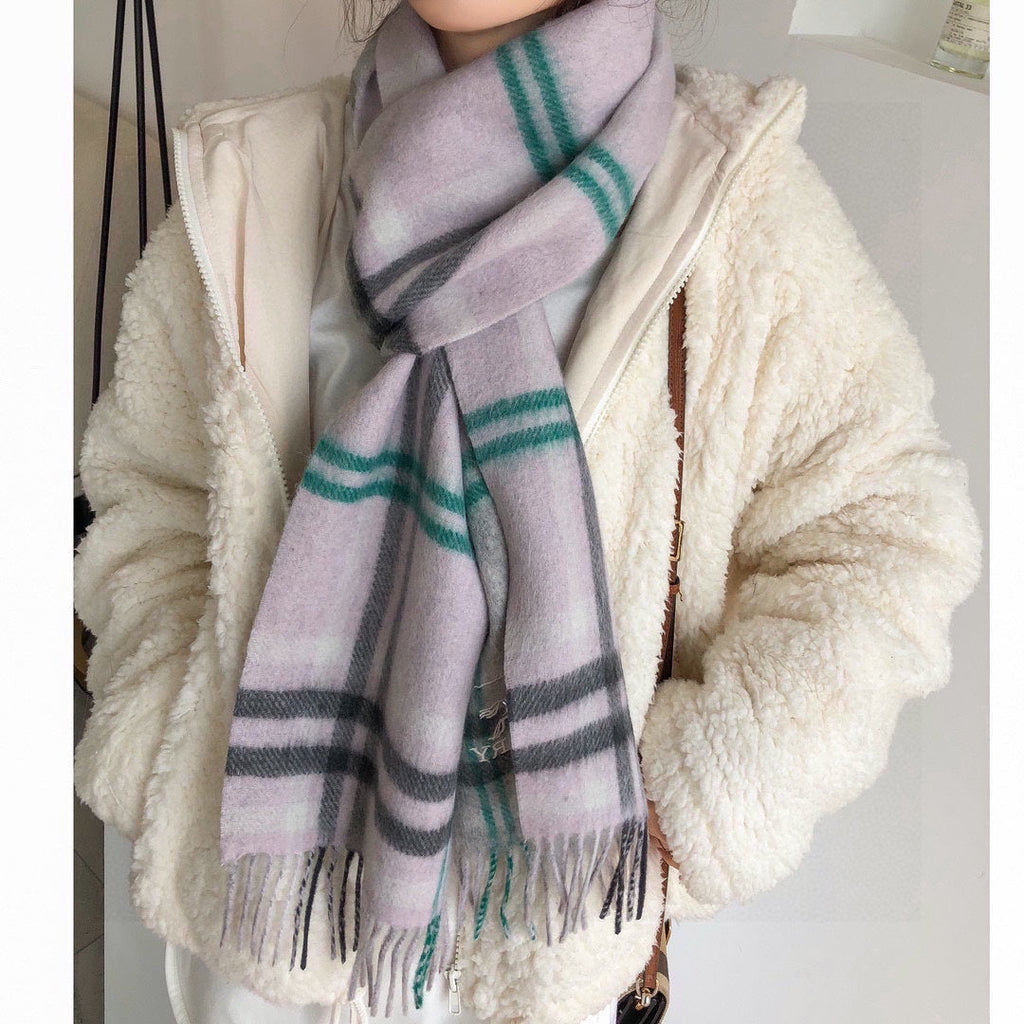 BURBERRY BBR SCARF 190 CM IN CASHMERE 490769