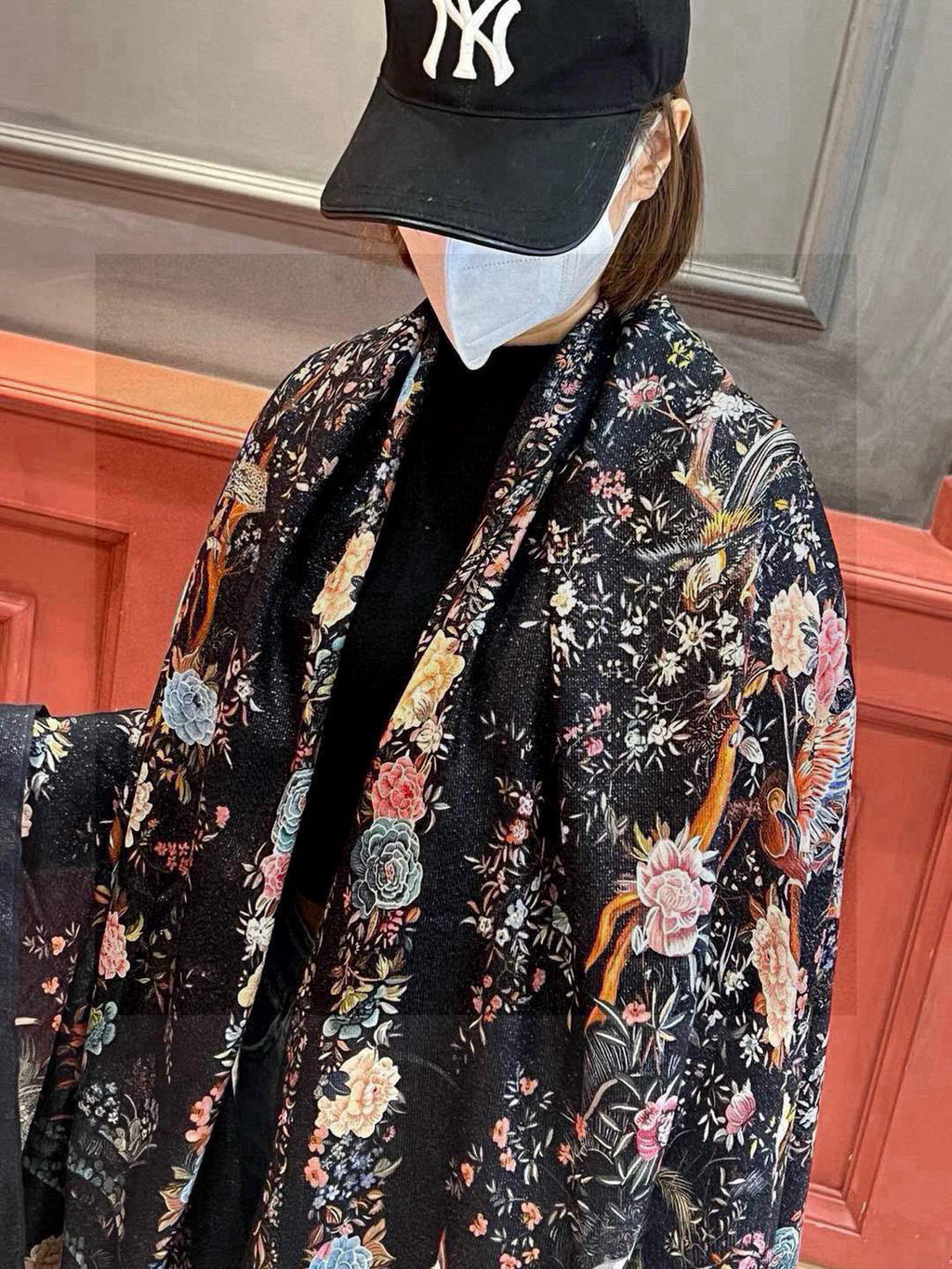 DIOR SCARF 200 CM IN CASHMERE 663788