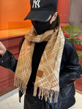 BURBERRY BBR SCARF 168 CM IN CASHMERE 730561