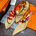 HERMES HERMES 25S SCARF 140 IN SILK 854767