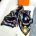 HERMES HERMES 25S SCARF 135 IN SILK 856320