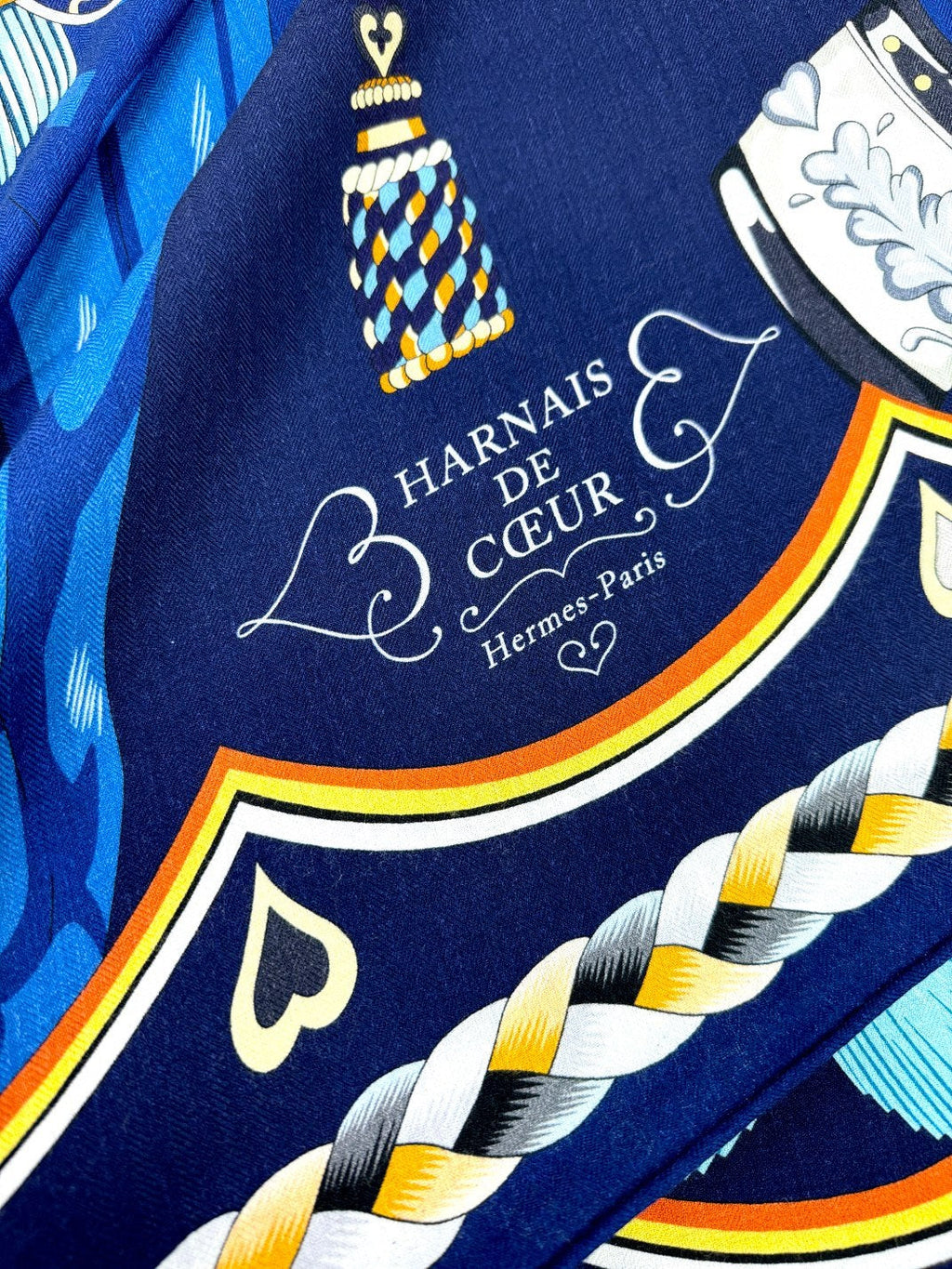 HERMES HERMES 25S SCARF 135 IN SILK 856320