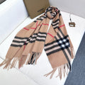 BURBERRY BBR SCARF 200 CM IN CASHMERE 481238