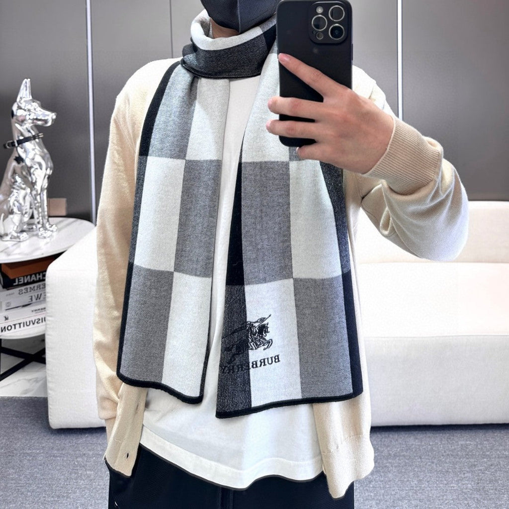 BURBERRY BBR SCARF 180 CM IN CASHMERE 531594