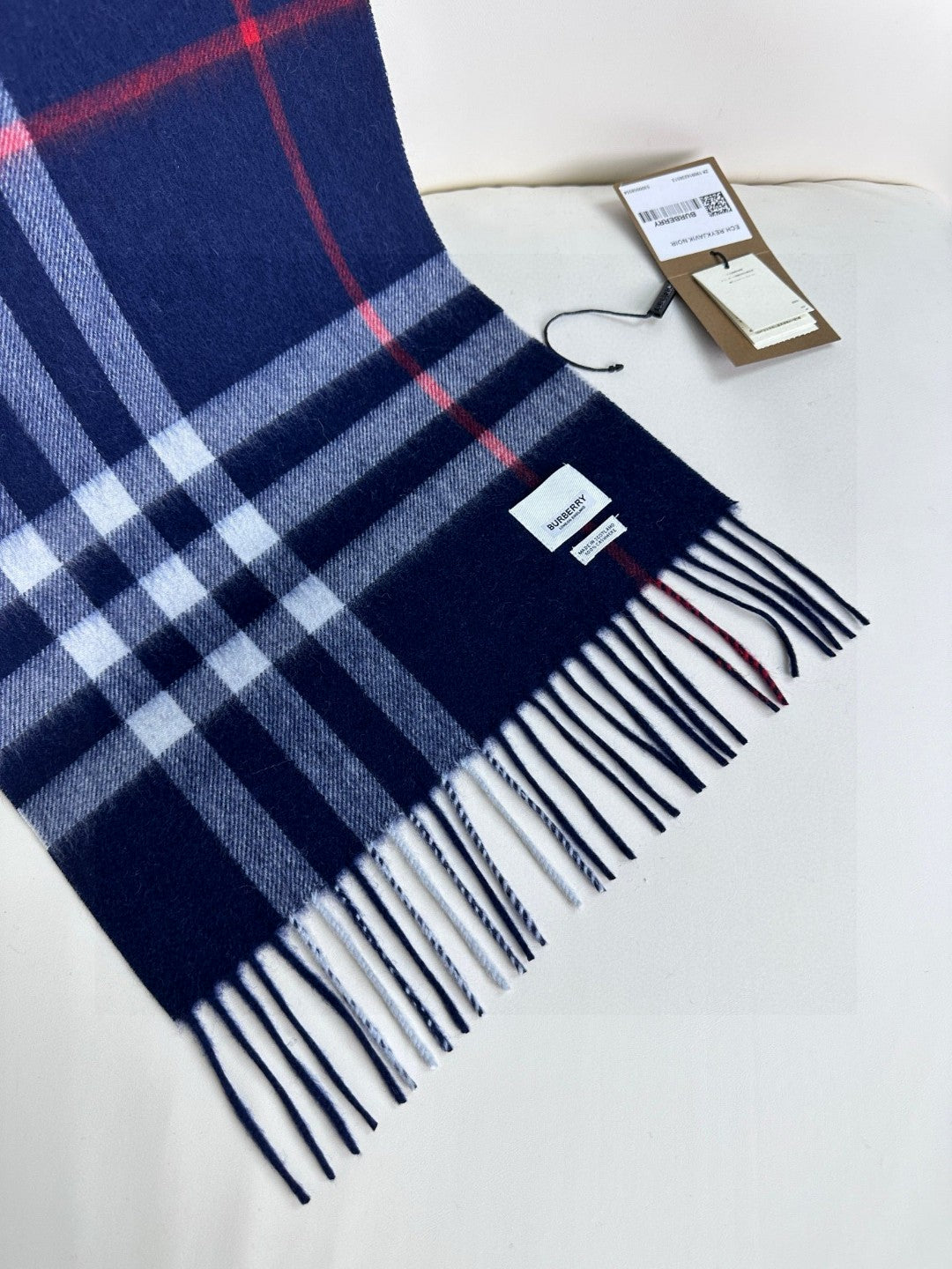 BURBERRY BBR SCARF 180 CM IN CASHMERE 543352