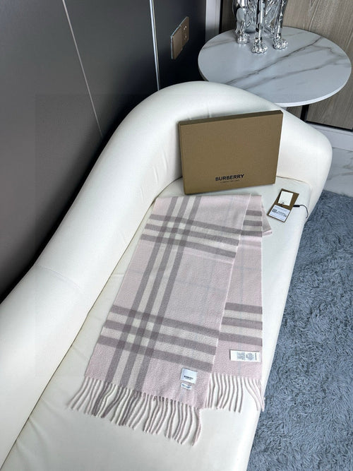 BURBERRY BBR SCARF 180 CM IN CASHMERE 543354