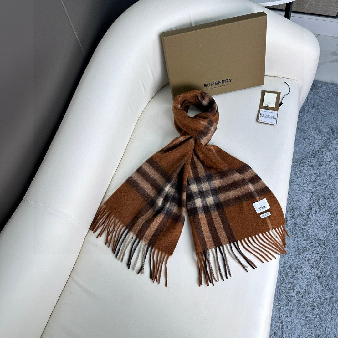 BURBERRY BBR SCARF 180 CM IN CASHMERE 543355