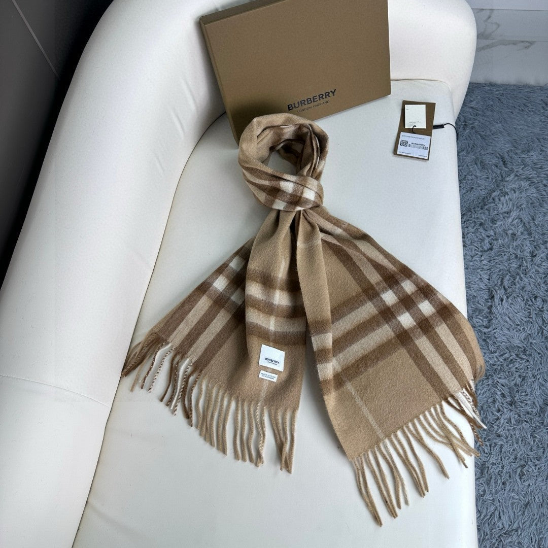 BURBERRY BBR SCARF 180 CM IN CASHMERE 543357