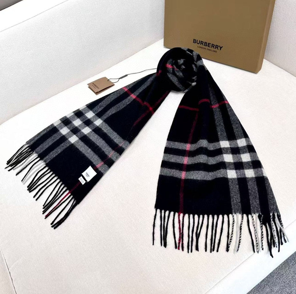 BURBERRY BBR SCARF 180 CM IN CASHMERE 543358