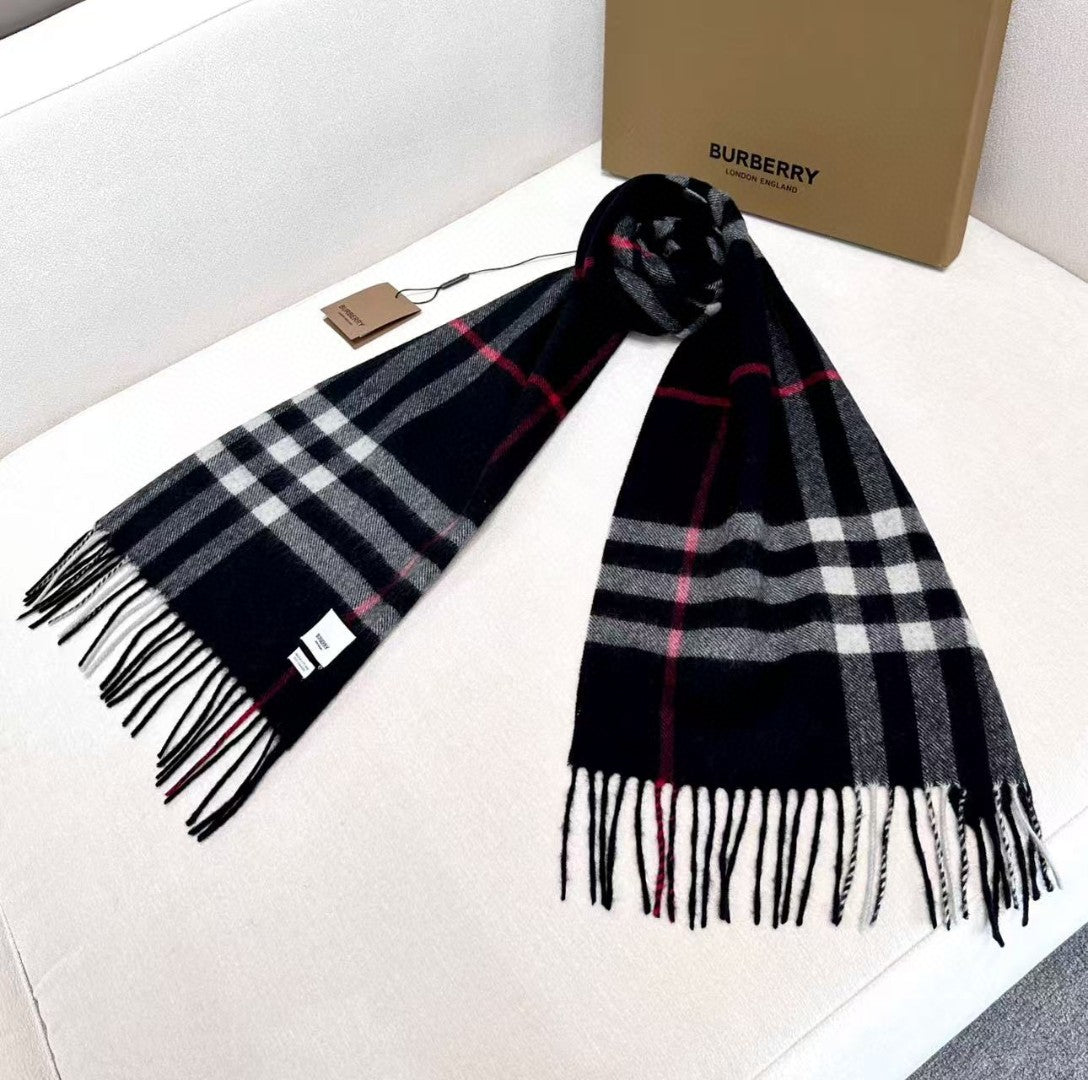 BURBERRY BBR SCARF 180 CM IN CASHMERE 543358
