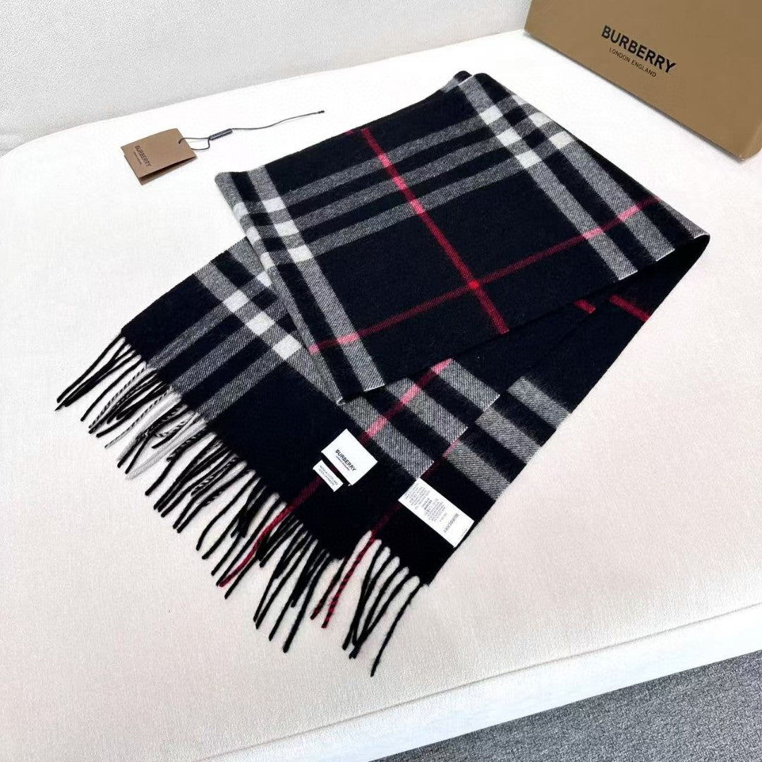 BURBERRY BBR SCARF 180 CM IN CASHMERE 543358