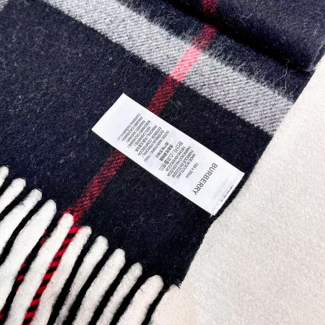 BURBERRY BBR SCARF 180 CM IN CASHMERE 543358