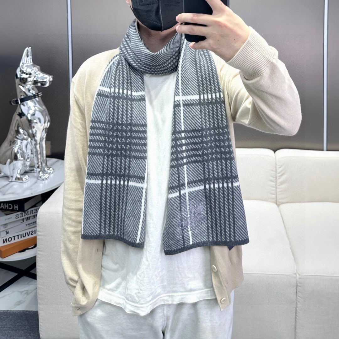 BURBERRY BBR SCARF 180 CM IN CASHMERE 547207