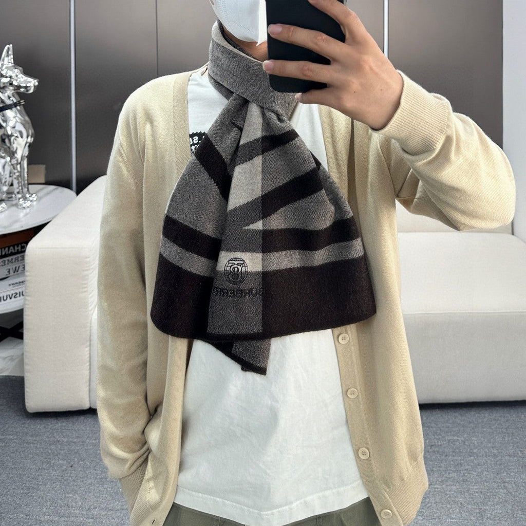 BURBERRY BBR SCARF 180 CM IN CASHMERE 555764