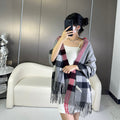 BURBERRY BBR SCARF 180 CM IN CASHMERE 576740