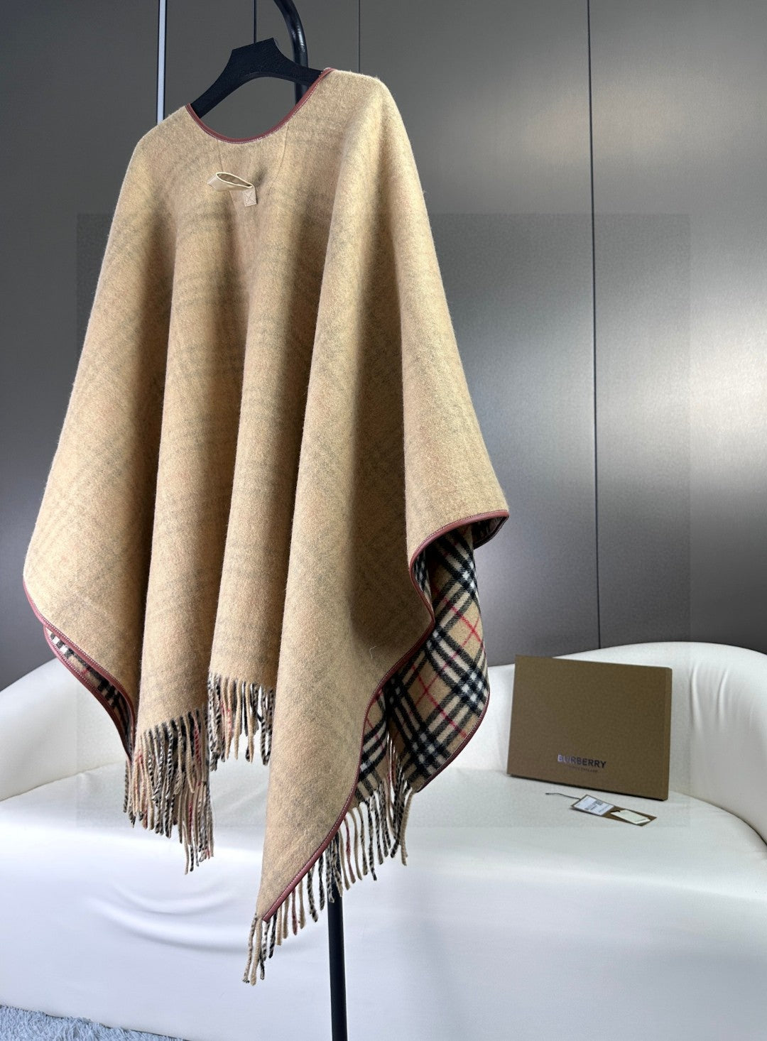 BURBERRY BBR SCARF IN CASHMERE 579411
