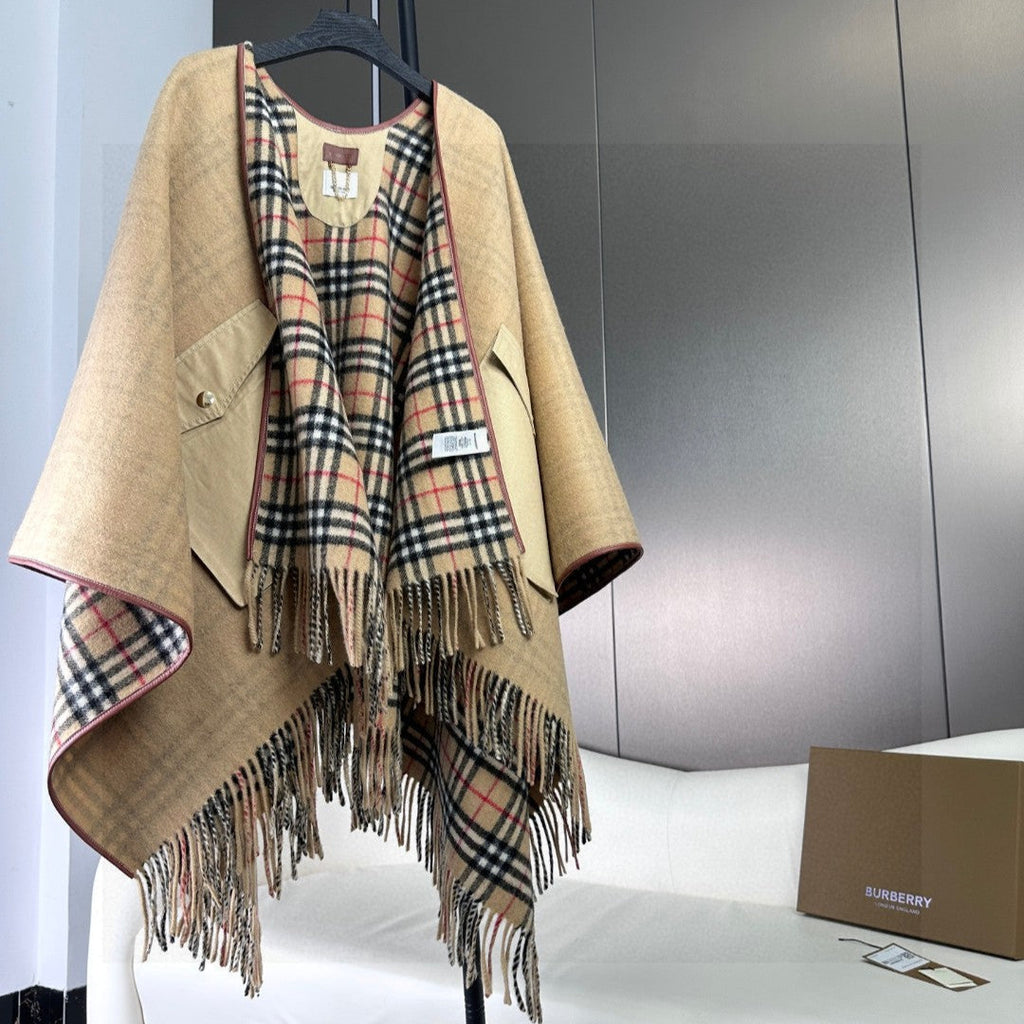 BURBERRY BBR SCARF IN CASHMERE 579411