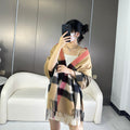 BURBERRY BBR SCARF 200 CM IN CASHMERE 726424