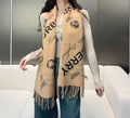 BURBERRY BBR SCARF 168 CM IN CASHMERE 646476
