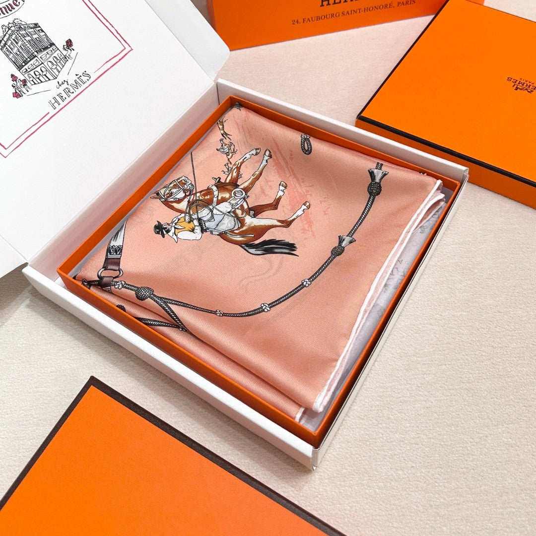 HERMES HERMES 25S SCARF 90 IN SILK 720007
