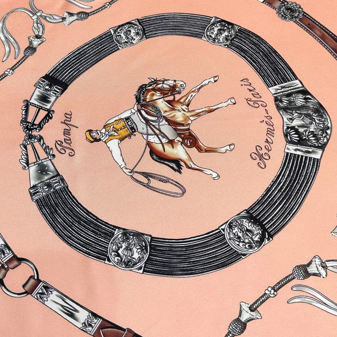 HERMES HERMES 25S SCARF 90 IN SILK 720007