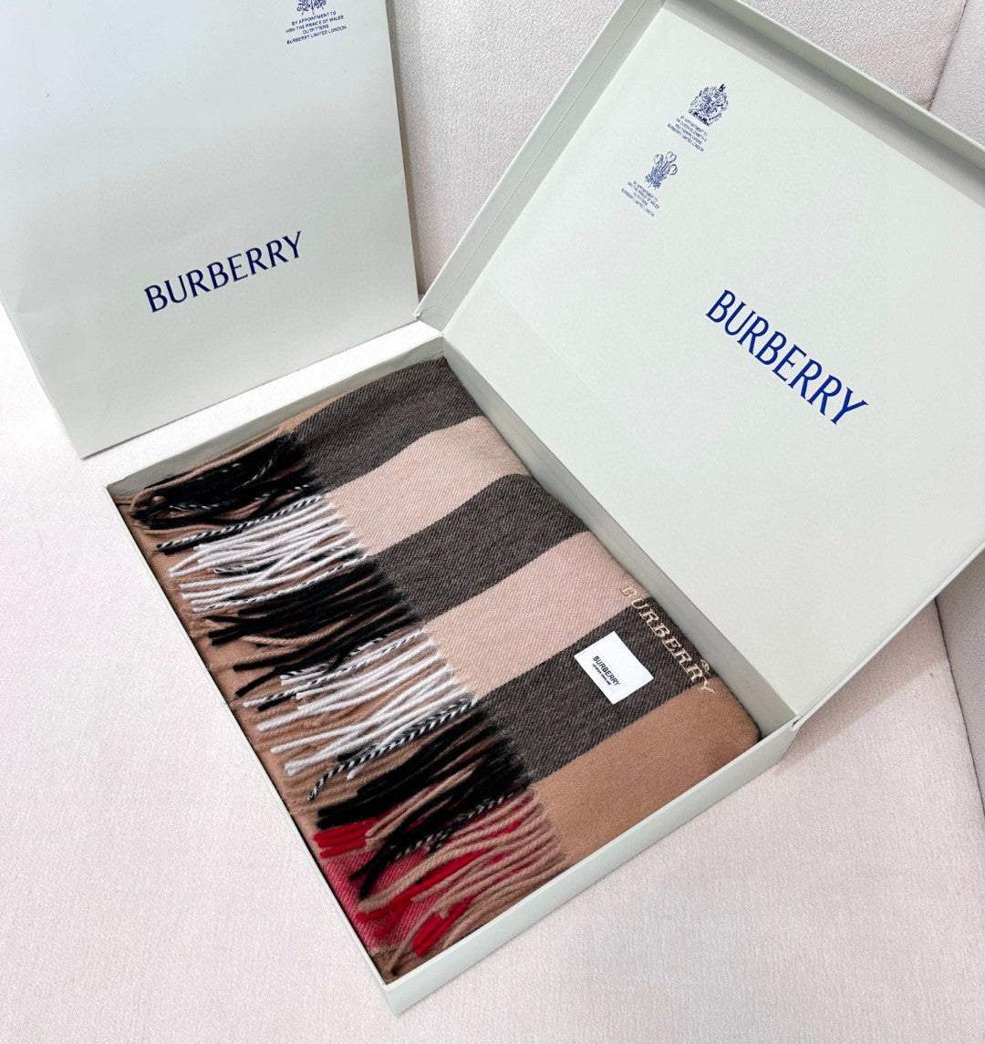 BURBERRY BBR SCARF 200 CM IN CASHMERE 674881