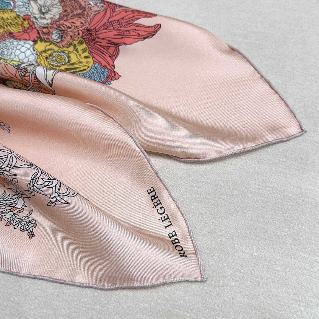 HERMES HERMES 25S SCARF 90 IN SILK 729029
