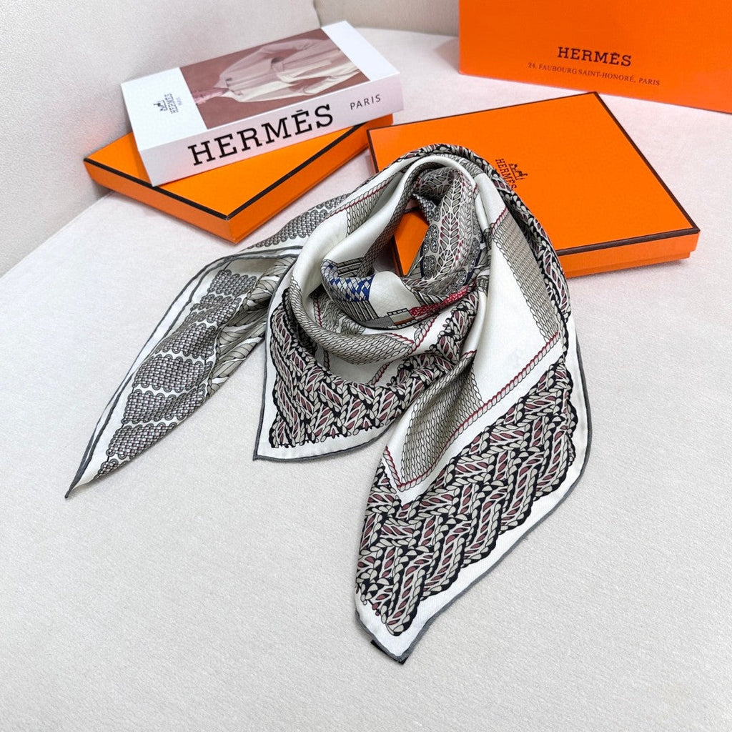 HERMES HERMES 25S SCARF 90 IN SILK 735857