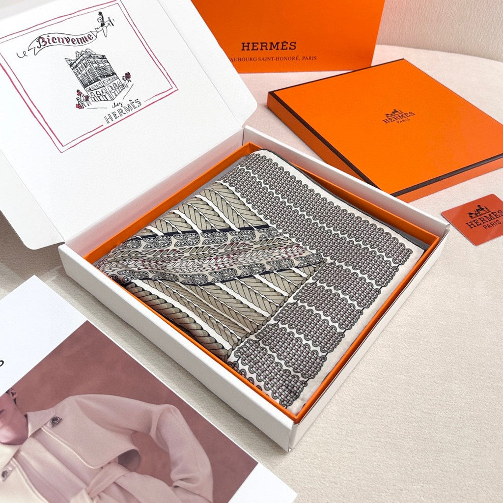 HERMES HERMES 25S SCARF 90 IN SILK 735857