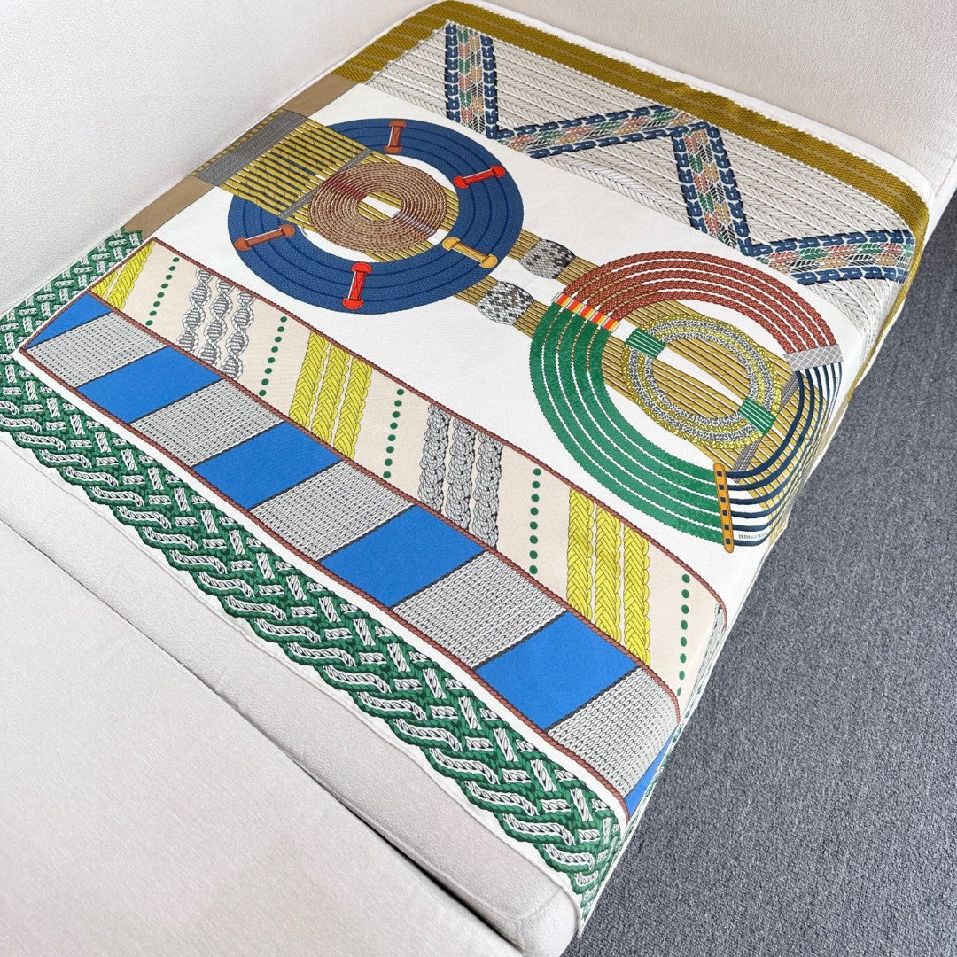 HERMES HERMES 25S SCARF 90 IN SILK 735858
