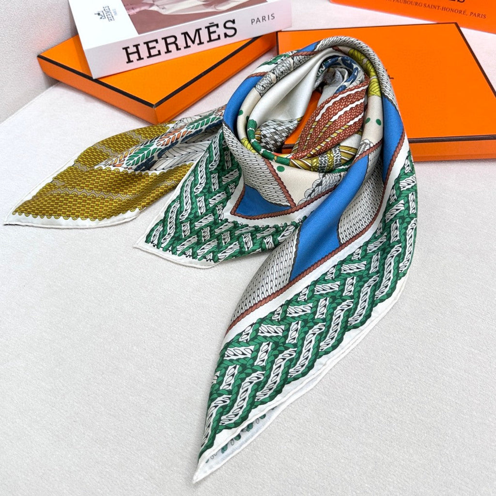 HERMES HERMES 25S SCARF 90 IN SILK 735858