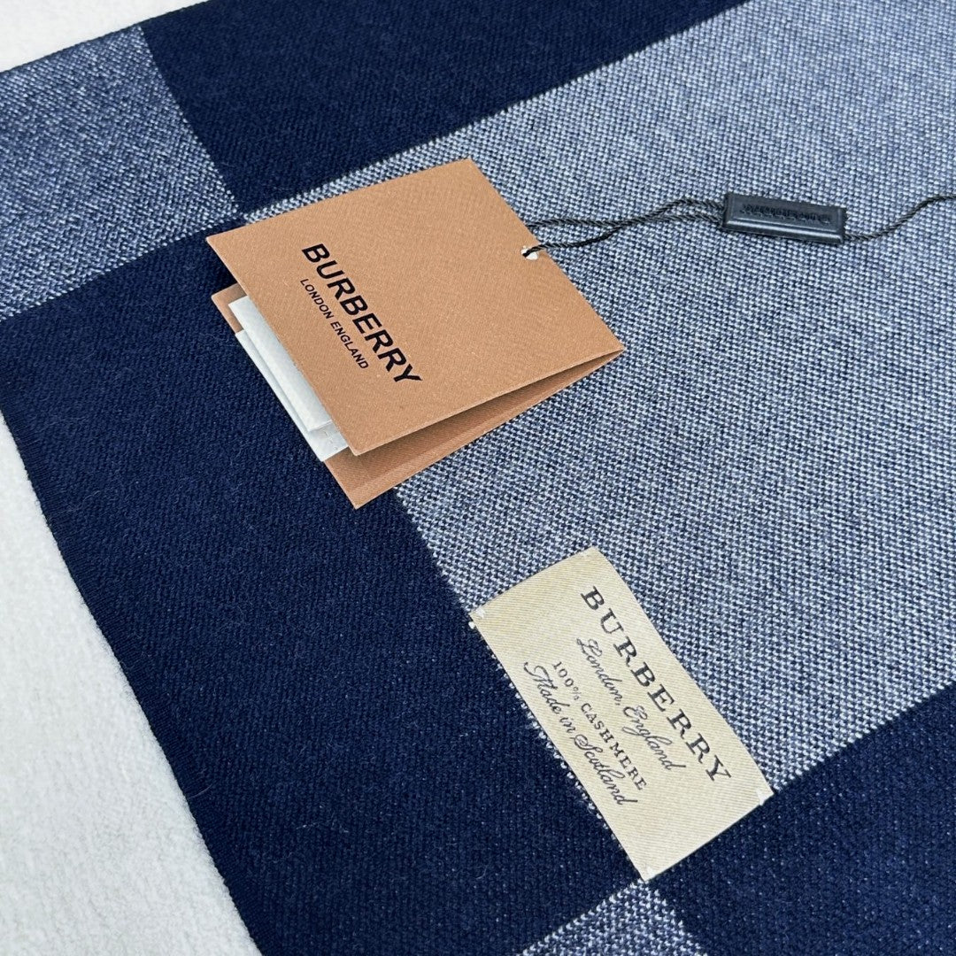 BURBERRY BBR SCARF 180 CM IN CASHMERE 697638