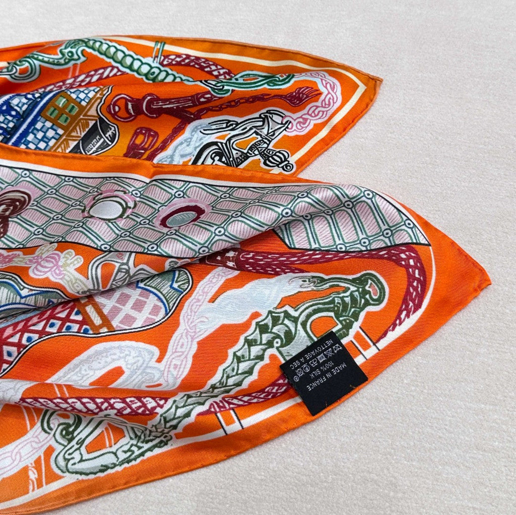 HERMES HERMES 25S SCARF 90 IN SILK 726441