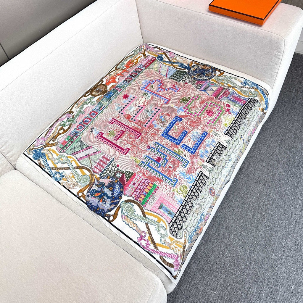 HERMES HERMES 25S SCARF 90 IN SILK 726442
