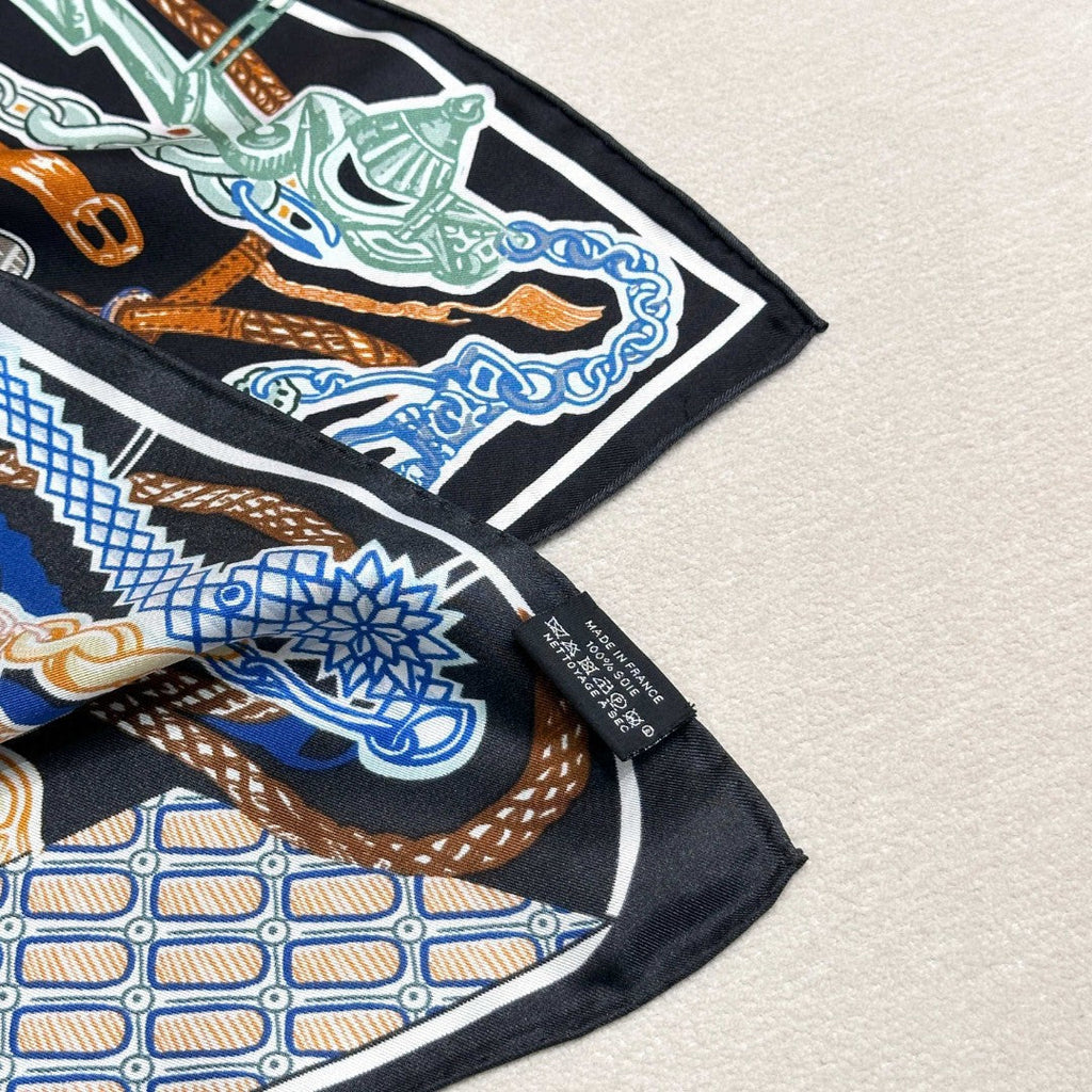 HERMES HERMES 25S SCARF 90 IN SILK 726443