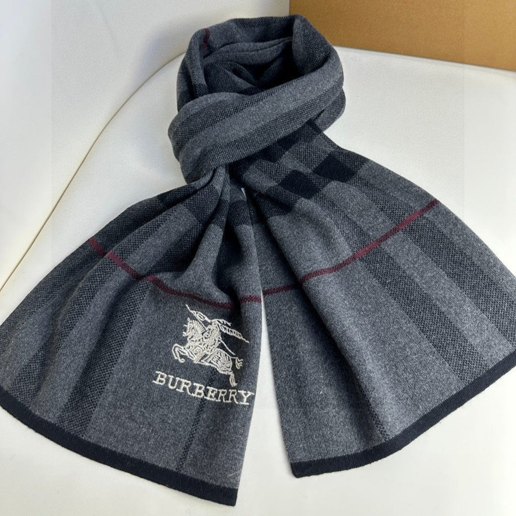 BURBERRY BBR SCARF 180 CM IN CASHMERE 730658