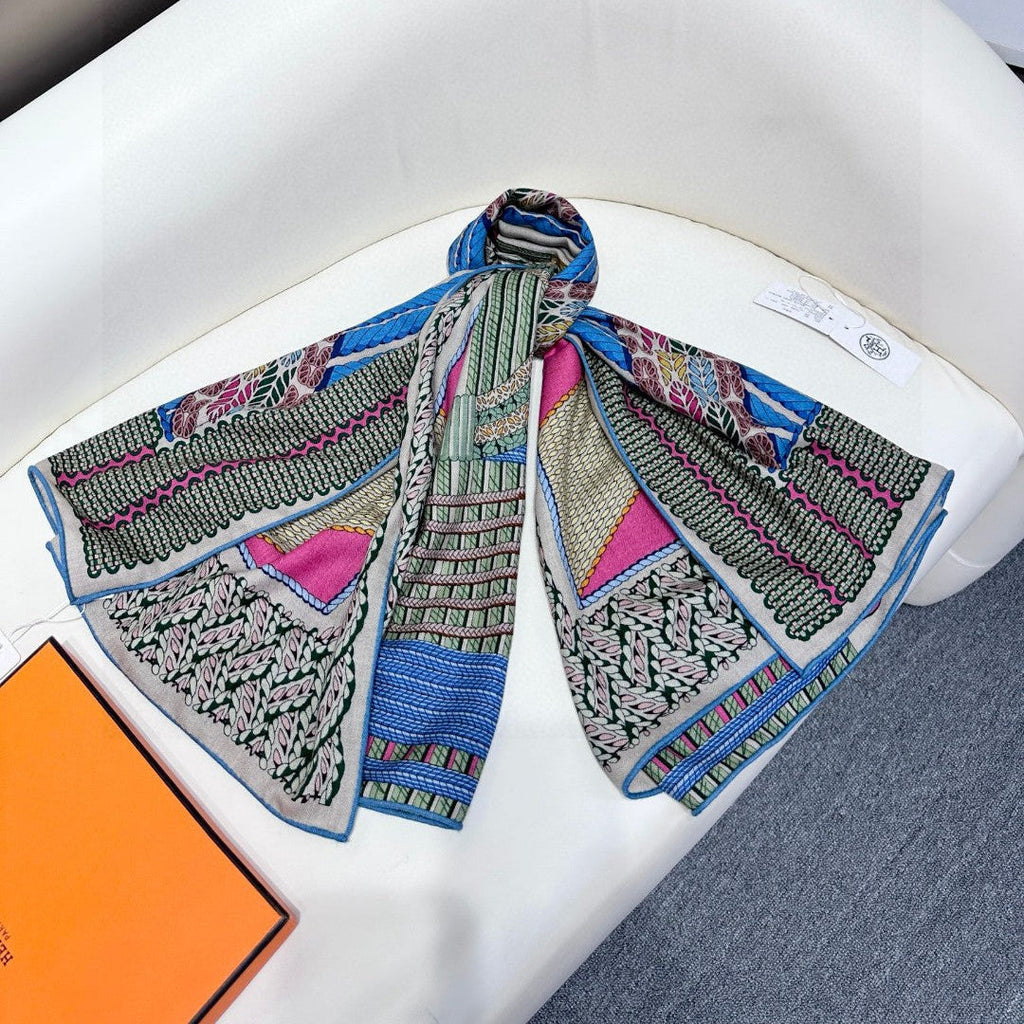 HERMES HERMES 25S SCARF 140 IN SILK 727341
