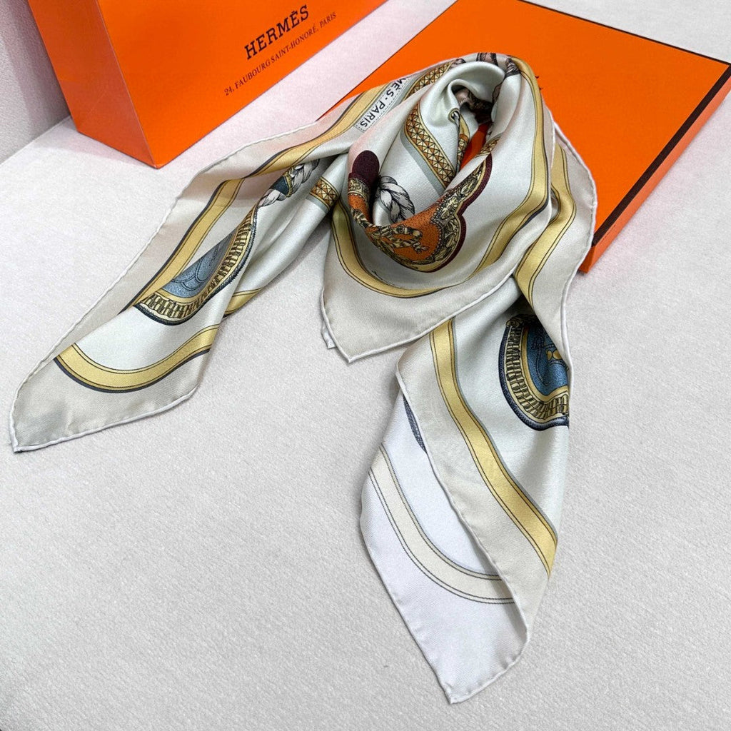 HERMES HERMES 25S SCARF 90 IN SILK 733951