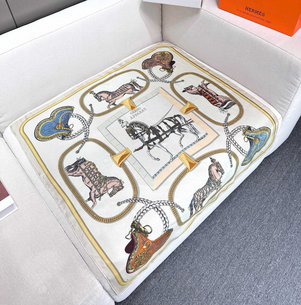 HERMES HERMES 25S SCARF 90 IN SILK 733951
