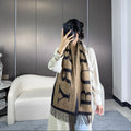 BURBERRY BBR SCARF 180 CM IN CASHMERE 735852