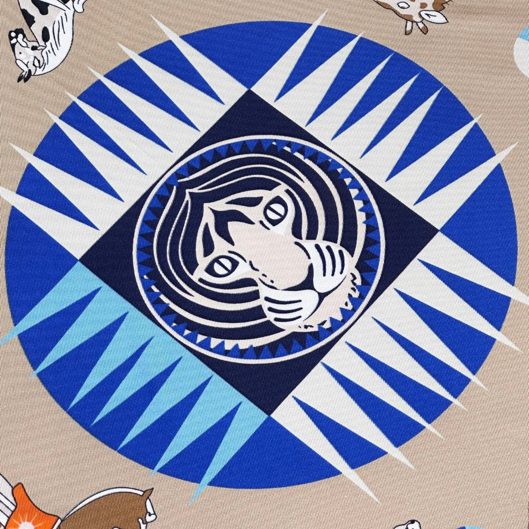HERMES HERMES 25S SCARF 90 IN SILK 730645