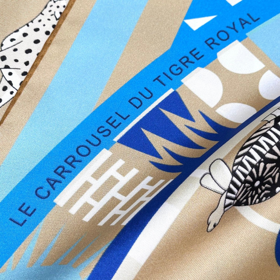 HERMES HERMES 25S SCARF 90 IN SILK 730645