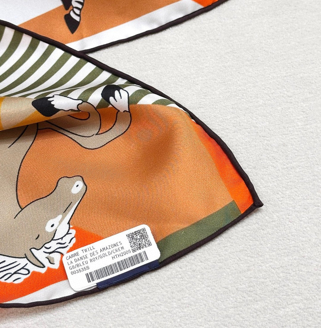 HERMES HERMES 25S SCARF 90 IN SILK 730646
