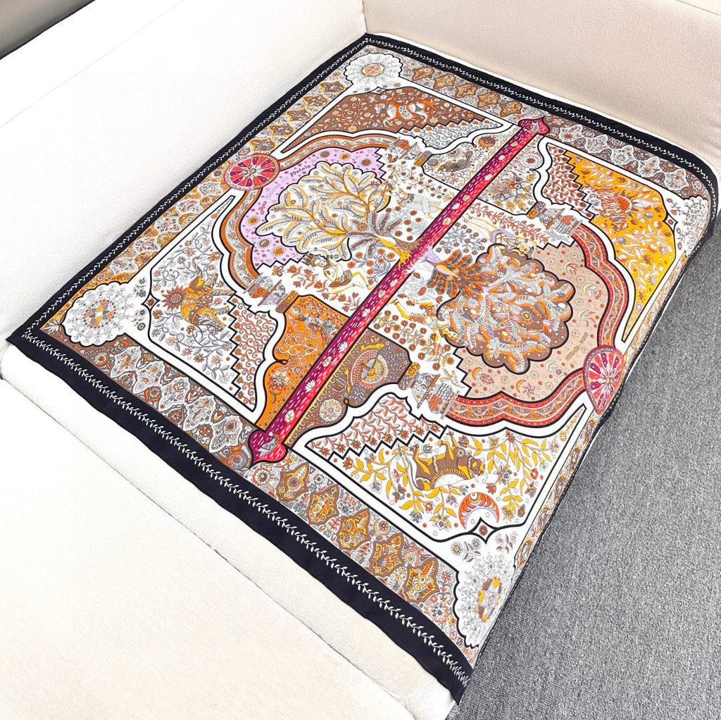 HERMES HERMES 25S SCARF 90 IN SILK 724811