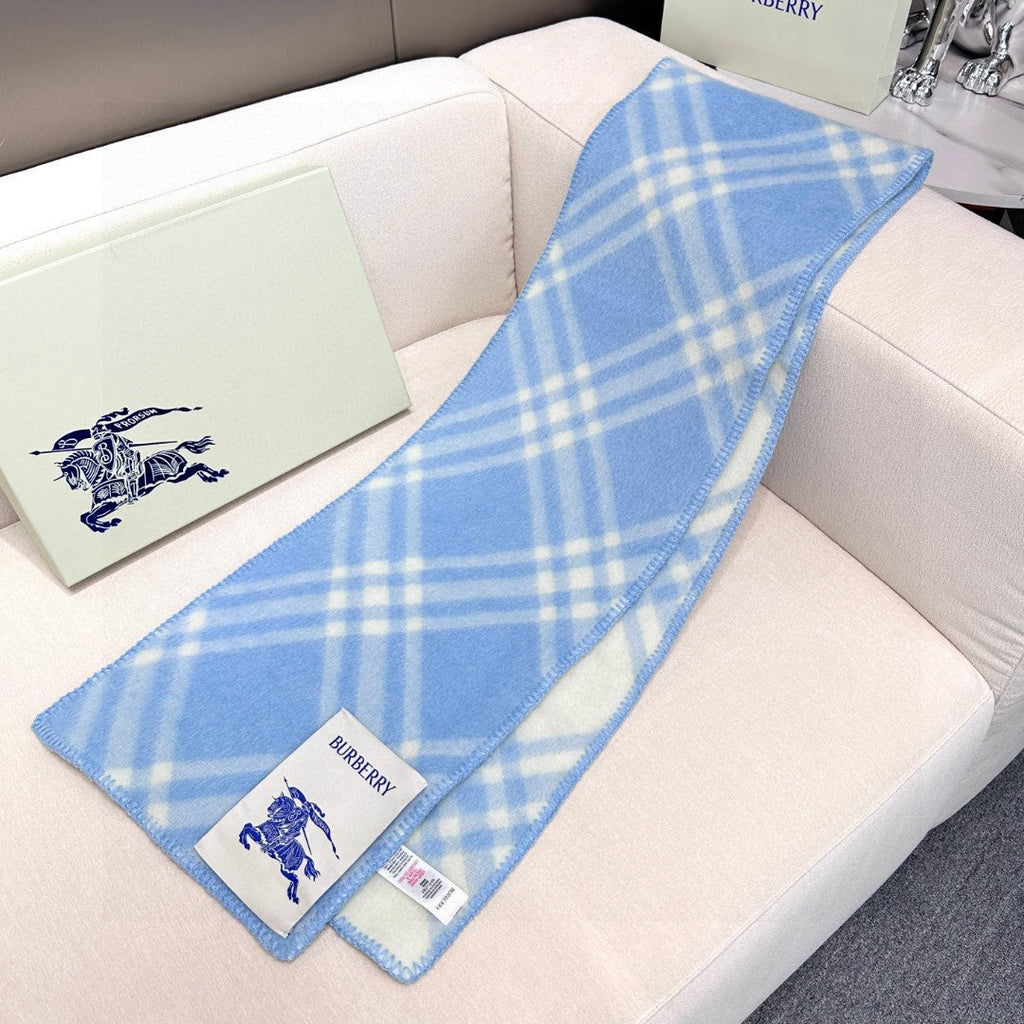 BURBERRY BBR SCARF 182 CM IN CASHMERE 715581