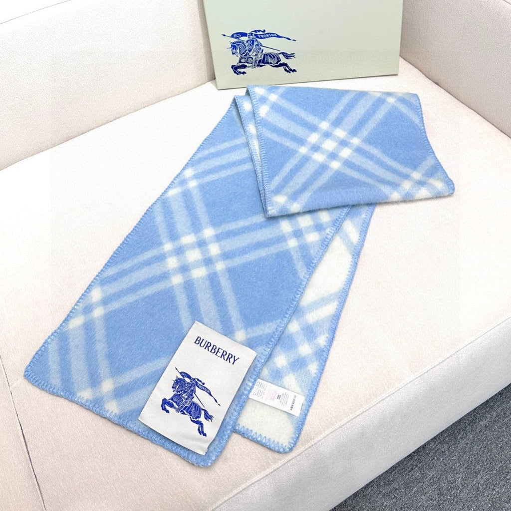 BURBERRY BBR SCARF 182 CM IN CASHMERE 715581
