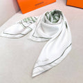 HERMES HERMES 25S SCARF 90 IN SILK TWILL 733936
