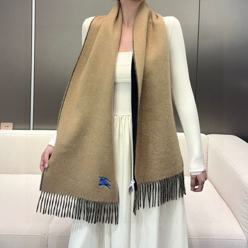 BURBERRY BBR SCARF 168 CM IN CASHMERE 727342