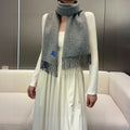 BURBERRY BBR SCARF 168 CM IN CASHMERE 727343